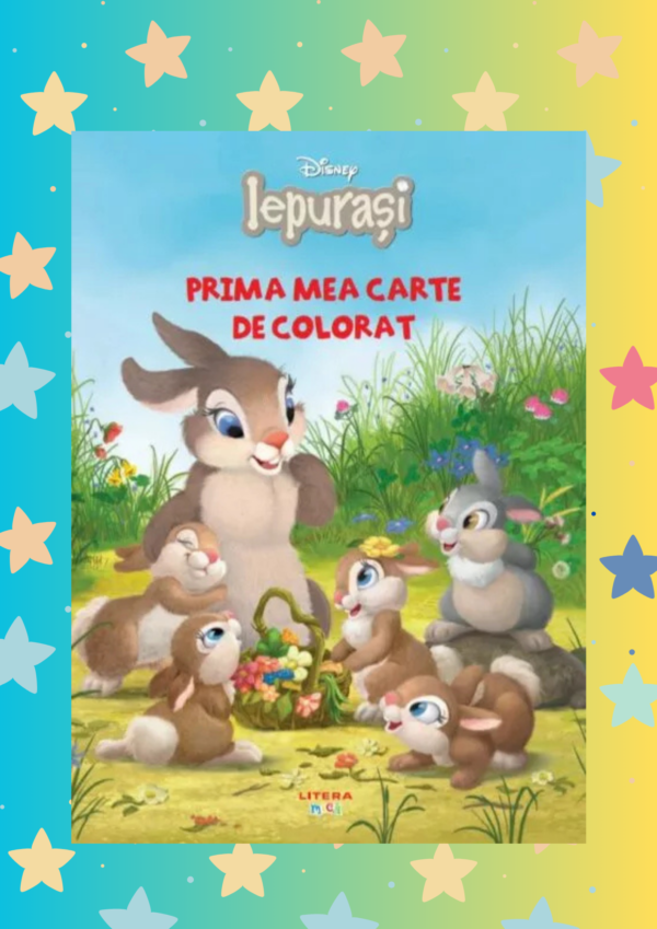 Disney. Iepurasi. Prima mea carte de colorat